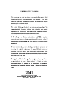 Information to Users