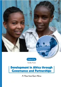 Development in Africa Through Governance and Partnerships