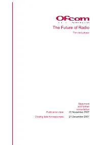 Future of Radio the Next Phase