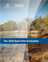 The 2020 Basin Plan Evaluation