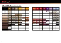 The Color XG™ SWATCH CHART