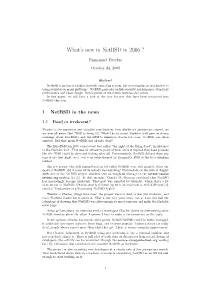 What's New in Netbsd in 2006 ?