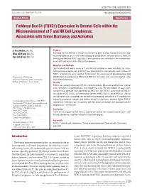 Expression in Stromal Cells Within the Microenvironment of T and NK Cell Lymphomas: Association with Tumor Dormancy and Activation