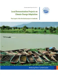 Final Report of the First Batch Project in Cambodia
