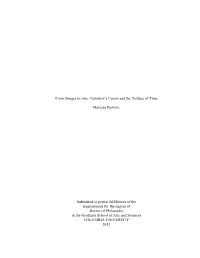 From Onegin to Ada: Nabokov's Canon and the Texture of Time Marijeta Bozovic Submitted in Partial Fulfillment of the Requireme