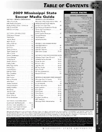 Table of Contents