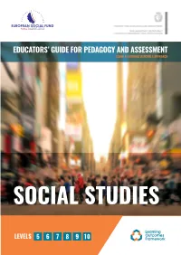 Educators' Guide for Pedagogy and Assessment