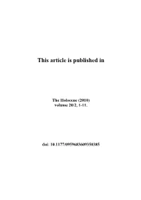 This Article Is Published In