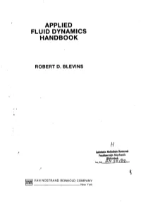 Applied Fluid Dynamics Handbook