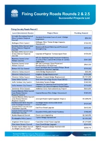 List of Successful Round 2 and Round 2.5 Projects