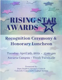 RISING STAR Program