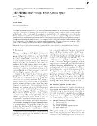 The Plautdietsch Vowel Shift Across Space and Time