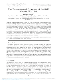 The Formation and Dynamics of the SMC Cluster NGC 346 Linda J