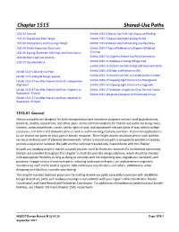 WSDOT Design Manual, Chapter 1515: Shared-Use Paths