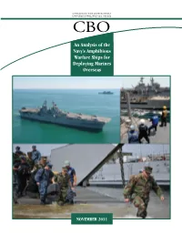 An Analysis of the Navy's Amphibious Warfare Ships for Deploying