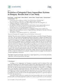 Evolution of Integrated Open Aquaculture Systemsin