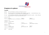 Program at a Glance