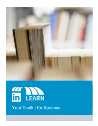 Your Toolkit for Success
