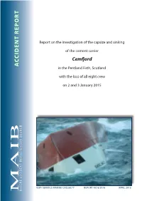 MAIB Inv Report 8/2016