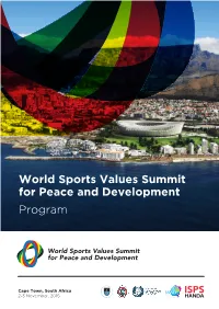 Download the Attached Document to View the Full Event Programme