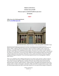 Spring 2021 Syllabus