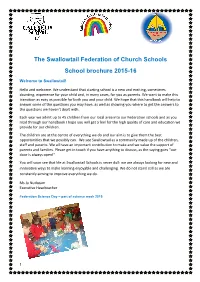 The Swallowtail Federation of Church Schools School Brochure 2015-16