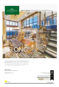 Gauteng Property Portfolio