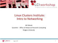 Getting the Most from Your Linux Cluster