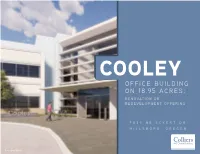 Office Building on 18.95 Acres: Renovation Or Redevelopment Offering