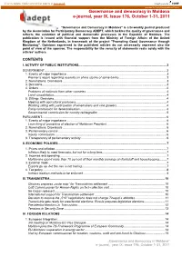 E-Journal, Year IX, Issue 176, October 1-31, 2011
