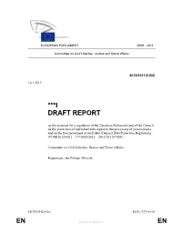 En En ***I Draft Report