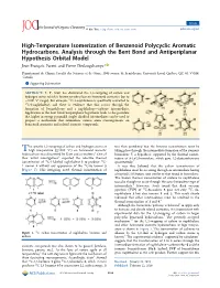 High-Temperature Isomerization of Benzenoid Polycyclic Aromatic Hydrocarbons