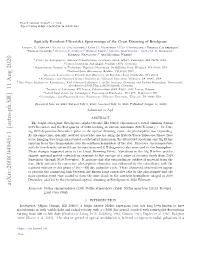 Spatially Resolved Ultraviolet Spectroscopy of the Great Dimming