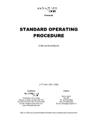 Standard Operating Procedure