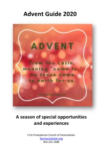 Advent Activity Guide