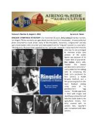 Airing on the Side of Agriculture Is Included in the Blog Section of NAFB.Com