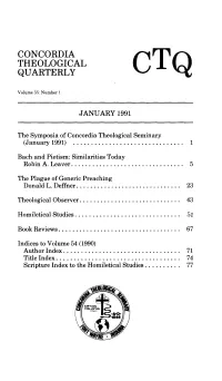 Bach and Pietism: Similarities Today Robin A