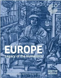 Legacy of the Humanists