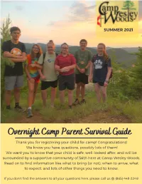 Parent Survival Guide 2021