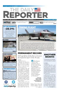 TAKING FLIGHT -22.3% Decline in Annual Rate of Home Construction from February to March
