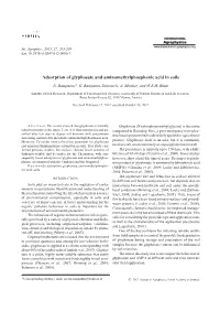 Adsorption of Glyphosate and Aminomethylphosphonic Acid in Soils