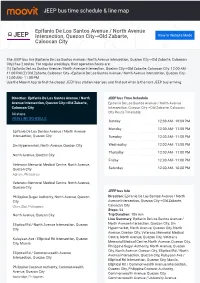 JEEP Bus Time Schedule & Line Route