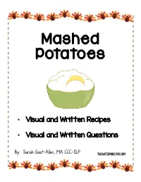 Mashed Potatoes