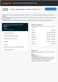 AI02 Bus Time Schedule & Line Route