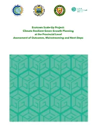 Ecotown Scale-Up Project: Climate Resilient Green Growth Planning At