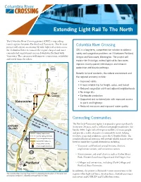 Extending Light Rail to the North