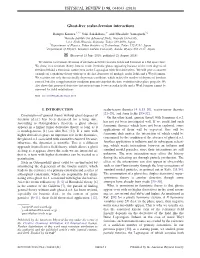 Ghost-Free Scalar-Fermion Interactions