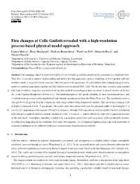 Firn Changes at Colle Gnifetti Revealed with a High-Resolution Process