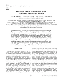 High-Calcium Pyroxene As an Indicator of Igneous Differentiation in Asteroids and Meteorites