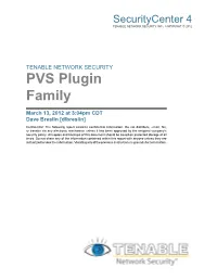 PVS Plugin Family